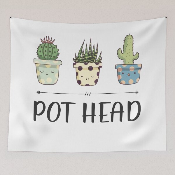 Item preview, Plant Lover and Gardener T-Shirt: Pot Head Succulent Shirt designed and sold by Onlyc2025.