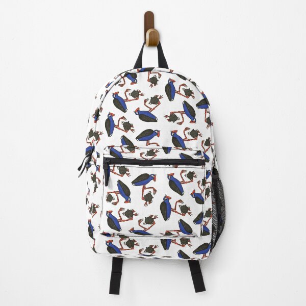 Item preview, Cute NZ Pukeko - clock ft. Te Reo Maori numbers designed and sold by Adrienne Body.