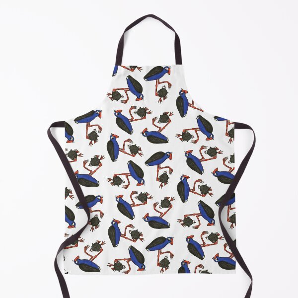 Item preview, Cute NZ Pukeko - clock ft. Te Reo Maori numbers designed and sold by Adrienne Body.