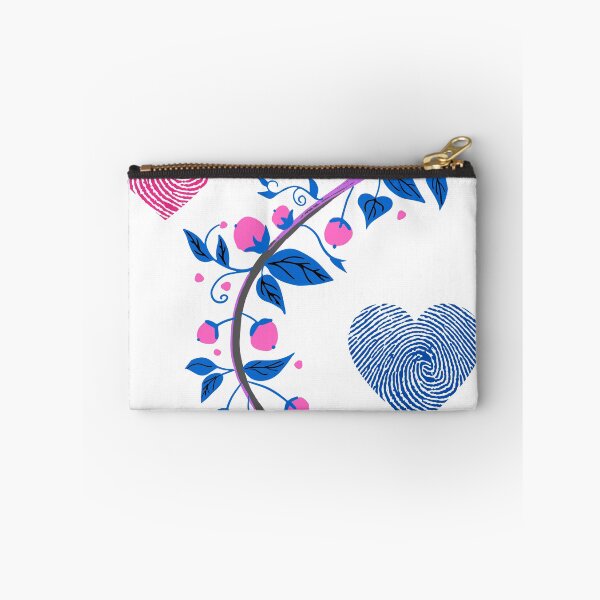 Item preview, Two hearts separated by a flower branch designed and sold by Houseofsayo.