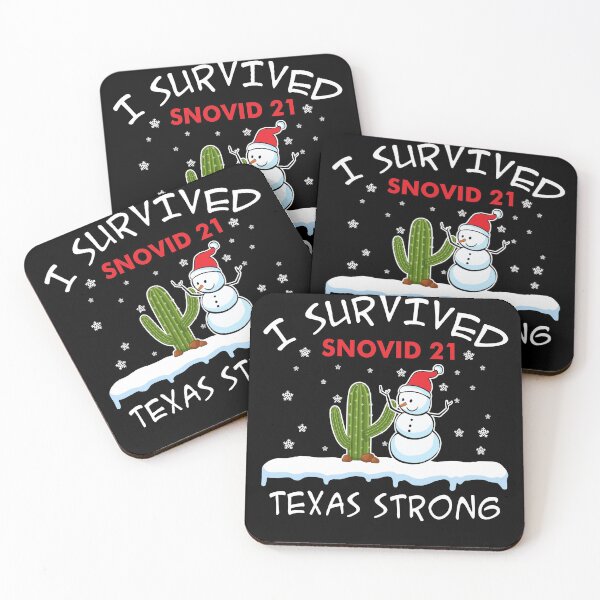 Item preview, I Survived Snovid Texas Strong  designed and sold by BugattiDivo58.