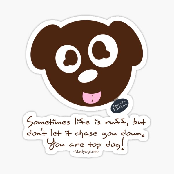 Yogi Doggie Sticker