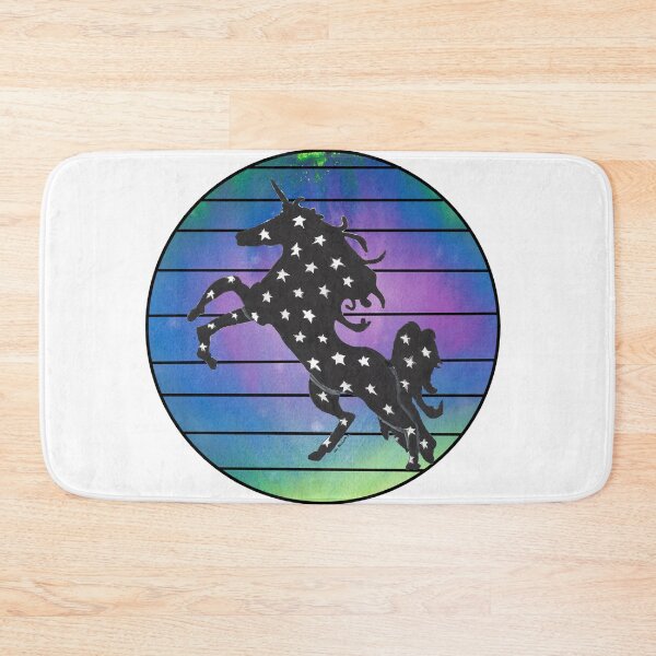Item preview, Unicorn Power with Abstract Colored Circle and Lines designed and sold by AliCatOriginals.