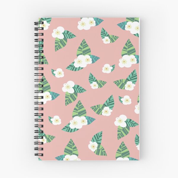 Item preview, Floral pattern with salmon background designed and sold by ighouston13.