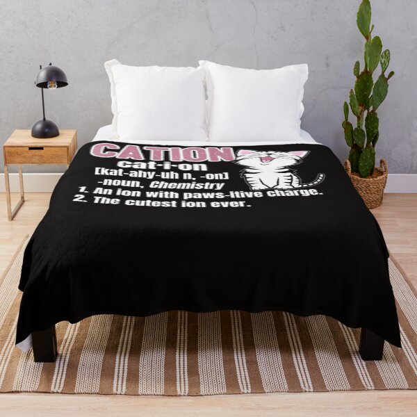 Item preview, Cation Funny Cute Cat Science Chemistry Pun Tee designed and sold by KendraHenke.