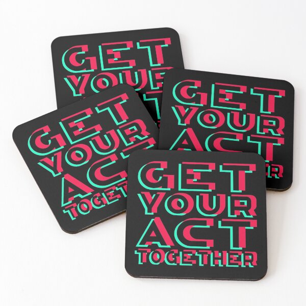 Item preview, Get Your Act Together Motivational Quote Inspiration designed and sold by sillyquestions.
