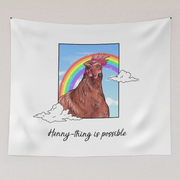 Item preview, Henny-Thing is Possible Hen designed and sold by FizzyVee.