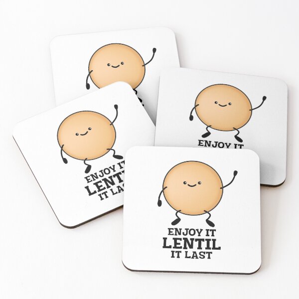 Item preview, Enjoy it LENTIL it last - Punny designed and sold by goal-getter.