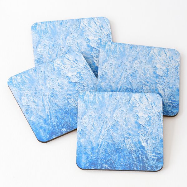 Item preview, Blue Ice Crystal Background designed and sold by JTS STORE.