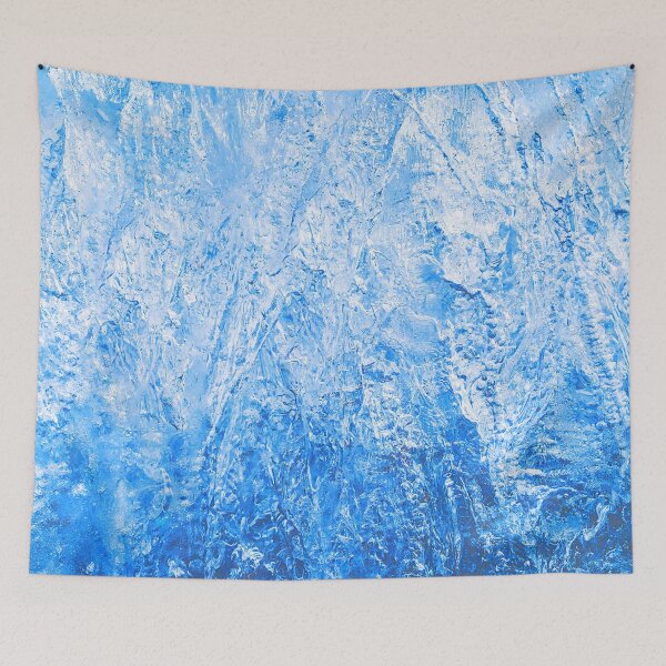 Item preview, Blue Ice Crystal Background designed and sold by JTS STORE.