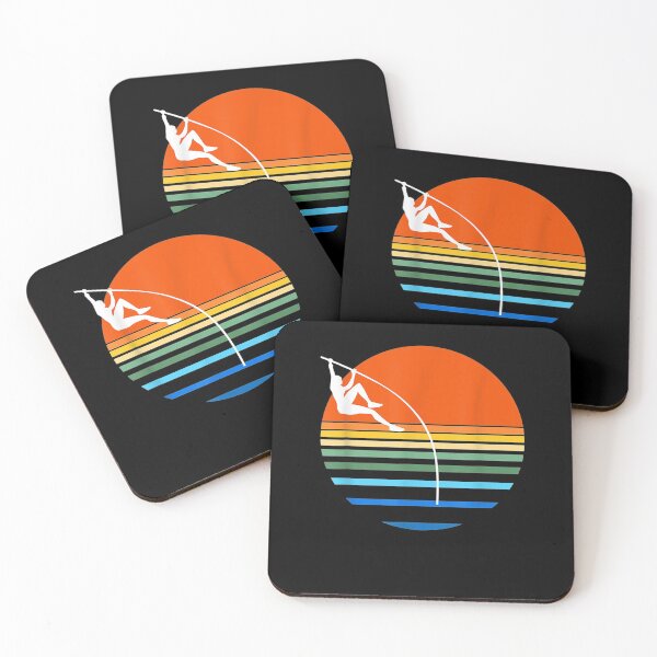 Item preview, Retro Pole Vault Athlete Gymnastics Gift High Jump Vaulting designed and sold by lolahomya.