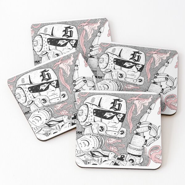 Item preview, robot in love and flowers  designed and sold by TanyaGuschina.