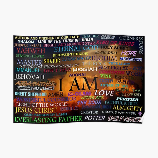 NAMES OF OUR LORD ALMIGHTY Poster