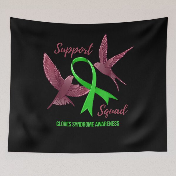 Item preview, Cloves Syndrome Awareness Support Squad designed and sold by lolahomya.
