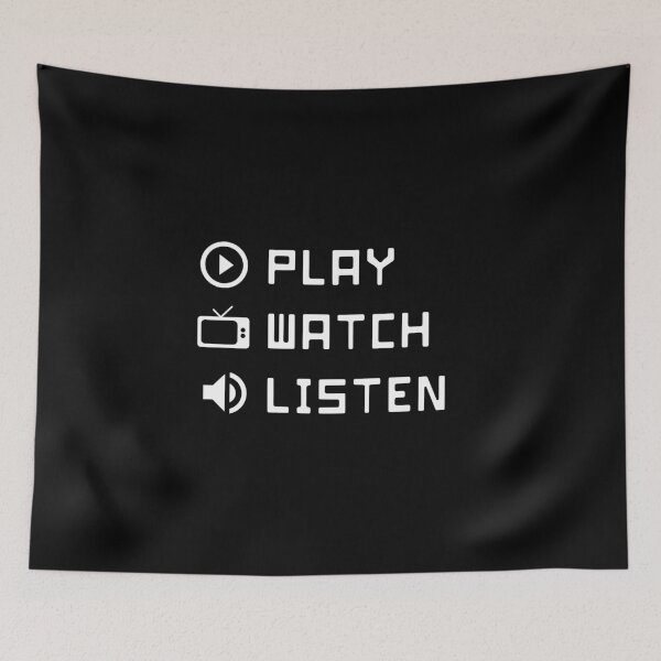 Item preview, Play Watch Listen designed and sold by Rhu Creations.