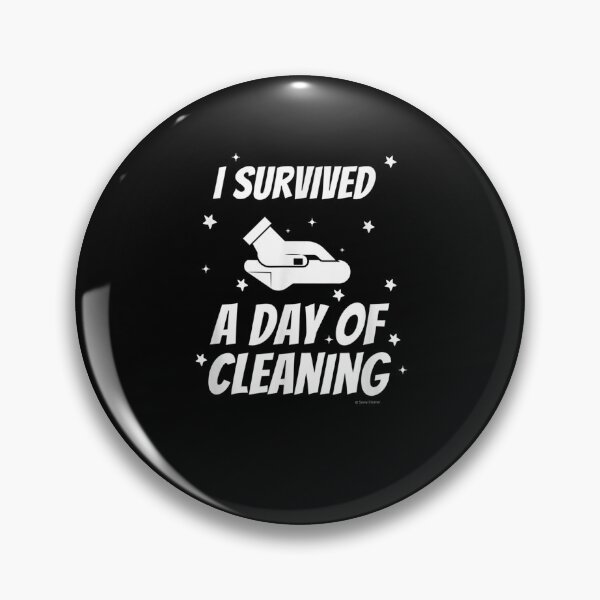 Item preview, I Survived A Day Of Cleaning Crew Housekeeping Busy Mom Fun designed and sold by lolahomya.