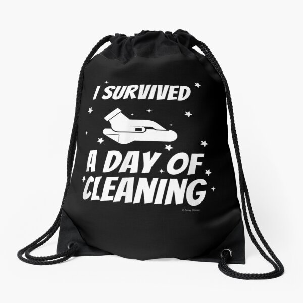 Item preview, I Survived A Day Of Cleaning Crew Housekeeping Busy Mom Fun designed and sold by lolahomya.