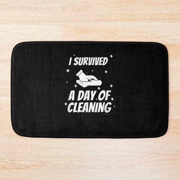 Item preview, I Survived A Day Of Cleaning Crew Housekeeping Busy Mom Fun designed and sold by lolahomya.