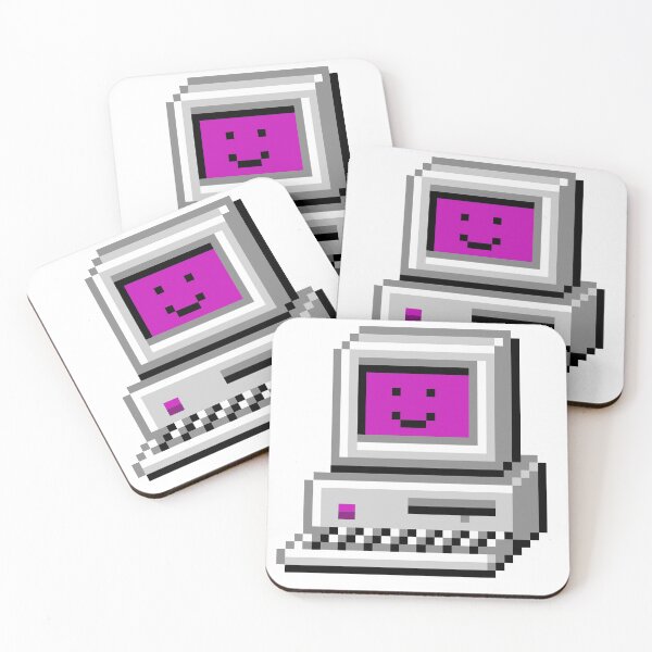Item preview, Retro Computer Smile, Pink designed and sold by catcomputer.