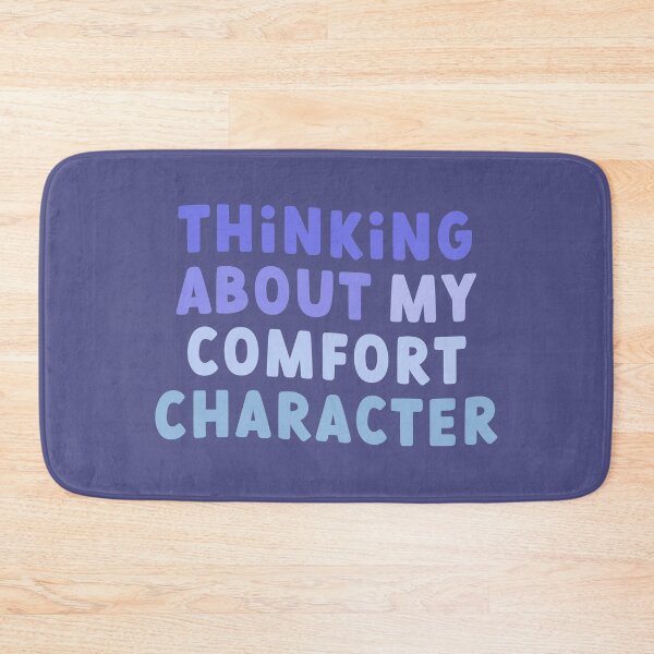 Item preview, Thinking about my comfort character (Blue) designed and sold by rissidesigns.