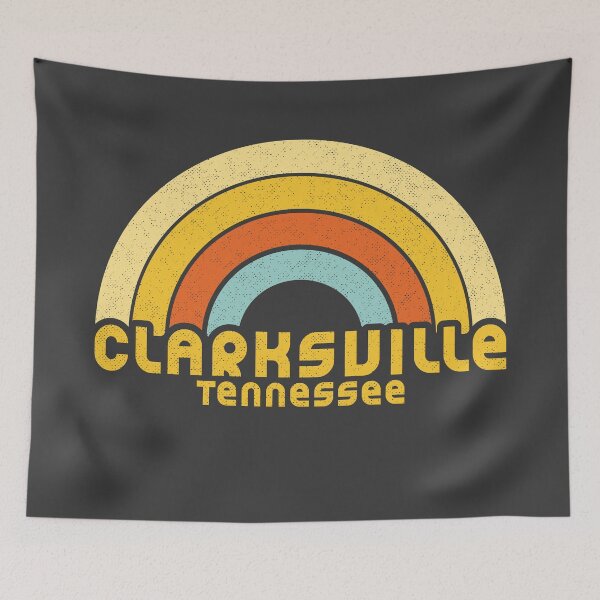 Item preview, Retro Clarksville Tennessee designed and sold by dk80.