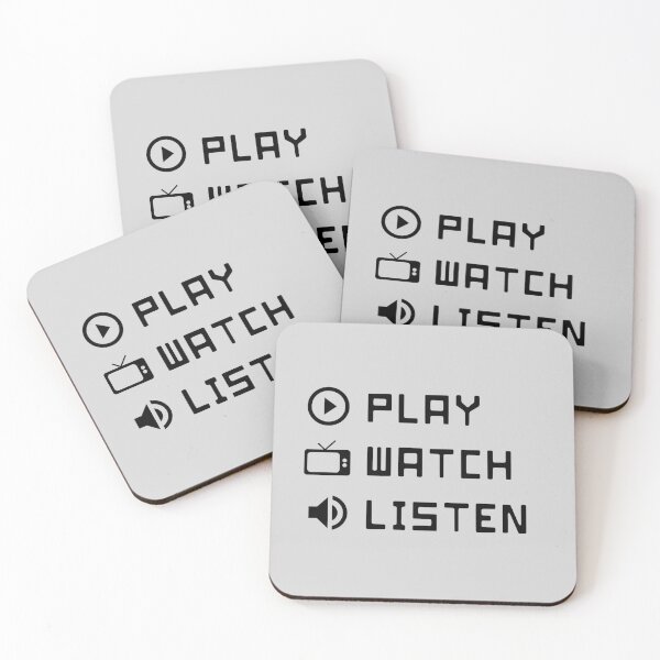 Item preview, Play Watch Listen designed and sold by Rhu Creations.