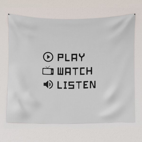 Item preview, Play Watch Listen designed and sold by Rhu Creations.