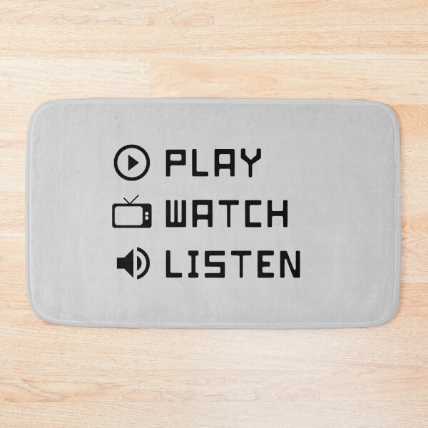 Item preview, Play Watch Listen designed and sold by Rhu Creations.