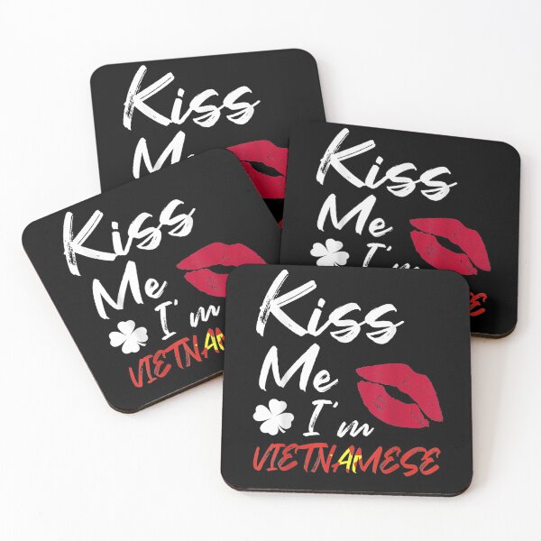 Item preview, Kiss Me I'm Vietnamese St Patrick's Day Gift designed and sold by lolahomya.