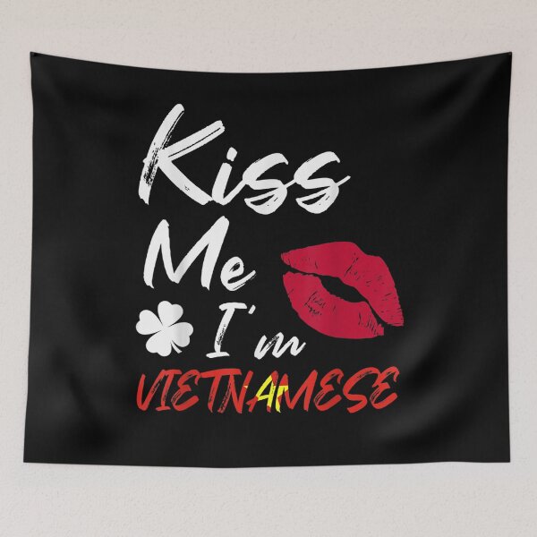 Item preview, Kiss Me I'm Vietnamese St Patrick's Day Gift designed and sold by lolahomya.