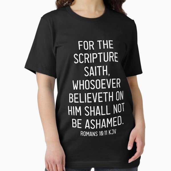 Item preview, Romans 10:11 KJV designed and sold by Logosdesignshop.