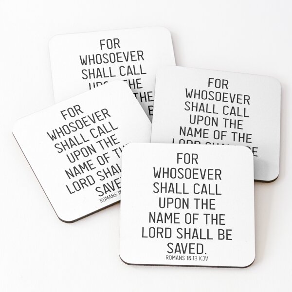 Item preview, Romans 10:13 KJV designed and sold by Logosdesignshop.