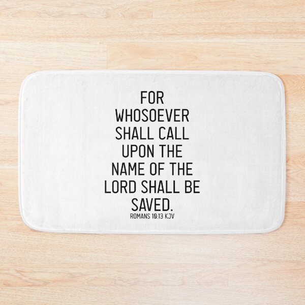 Item preview, Romans 10:13 KJV designed and sold by Logosdesignshop.