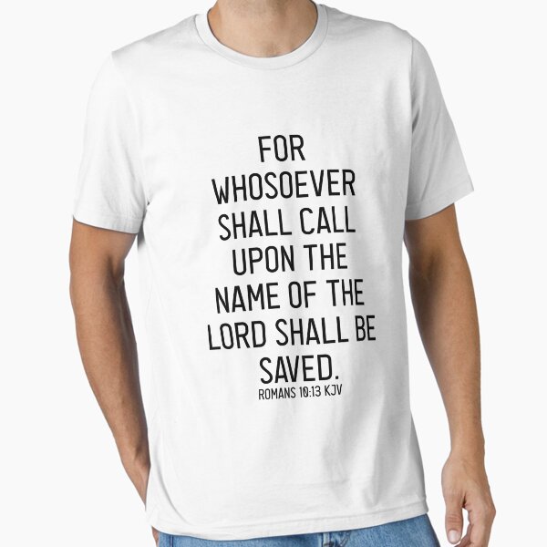 Item preview, Romans 10:13 KJV designed and sold by Logosdesignshop.