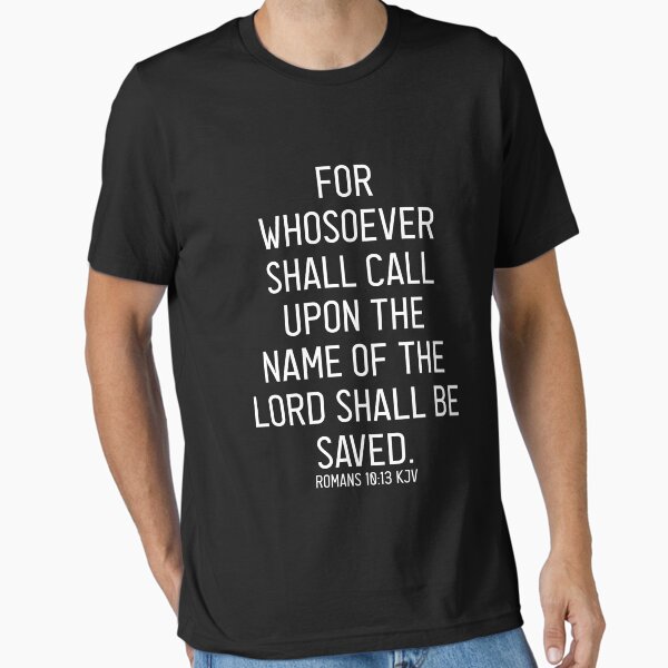 Item preview, Romans 10:13 KJV designed and sold by Logosdesignshop.