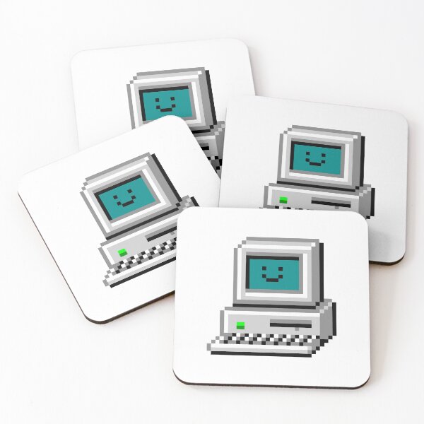 Item preview, Retro Computer Smile, Green designed and sold by catcomputer.