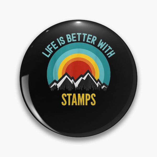 Item preview, Life Is Better With Stamps designed and sold by lolahomya.
