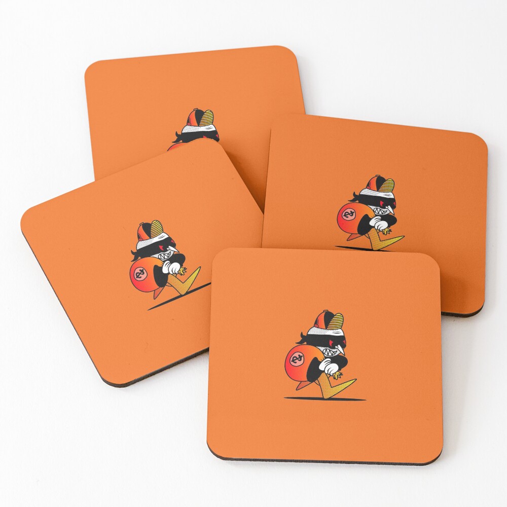 Item preview, Coasters (Set of 4) designed and sold by RedsStickerShop.