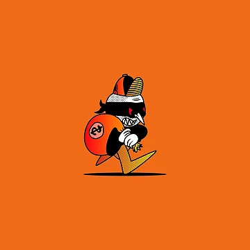 Artwork thumbnail, Evil Robber by RedsStickerShop