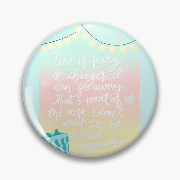 Item preview, All The Boys I've Loved Before Quote Love is Scary | Lara Jean Letters | Always and Forever | Peter kavinsky | Love letters  designed and sold by scintillare.