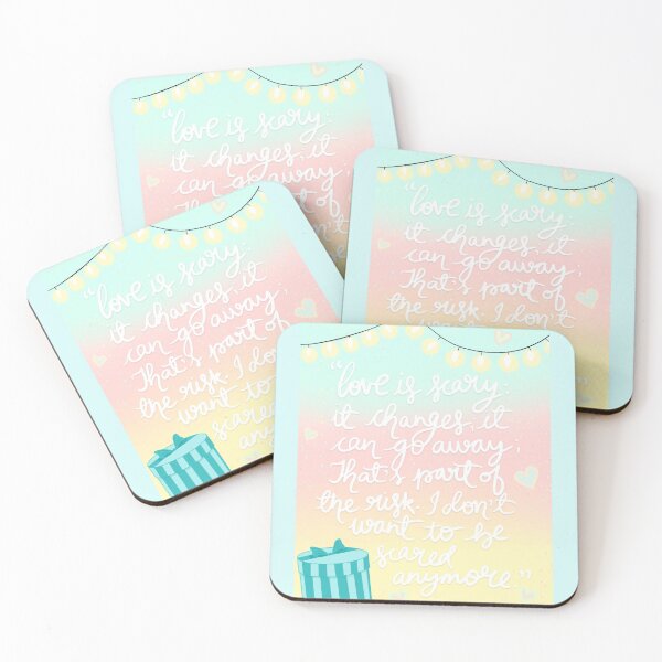 Item preview, All The Boys I've Loved Before Quote Love is Scary | Lara Jean Letters | Always and Forever | Peter kavinsky | Love letters  designed and sold by scintillare.