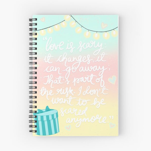 Item preview, All The Boys I've Loved Before Quote Love is Scary | Lara Jean Letters | Always and Forever | Peter kavinsky | Love letters  designed and sold by scintillare.