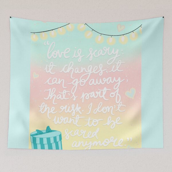 Item preview, All The Boys I've Loved Before Quote Love is Scary | Lara Jean Letters | Always and Forever | Peter kavinsky | Love letters  designed and sold by scintillare.