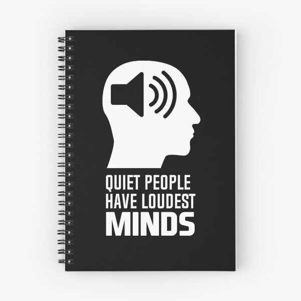 Item preview, Quiet People Have Loudest Mind designed and sold by Andantino.
