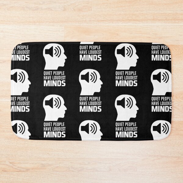Item preview, Quiet People Have Loudest Mind designed and sold by Andantino.