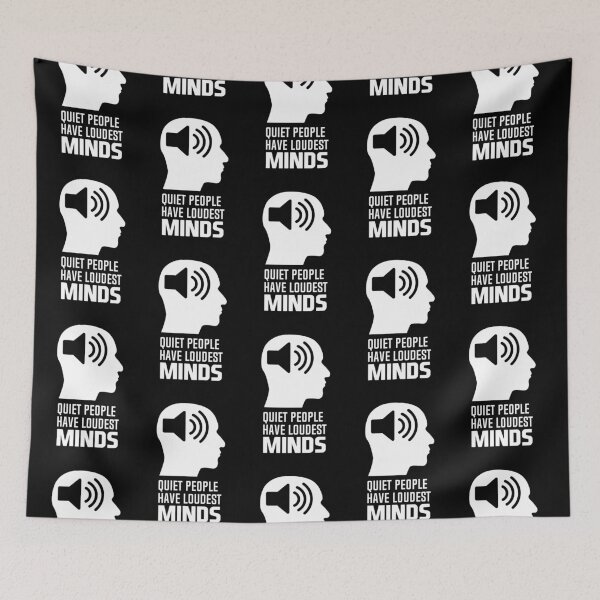 Item preview, Quiet People Have Loudest Mind designed and sold by Andantino.