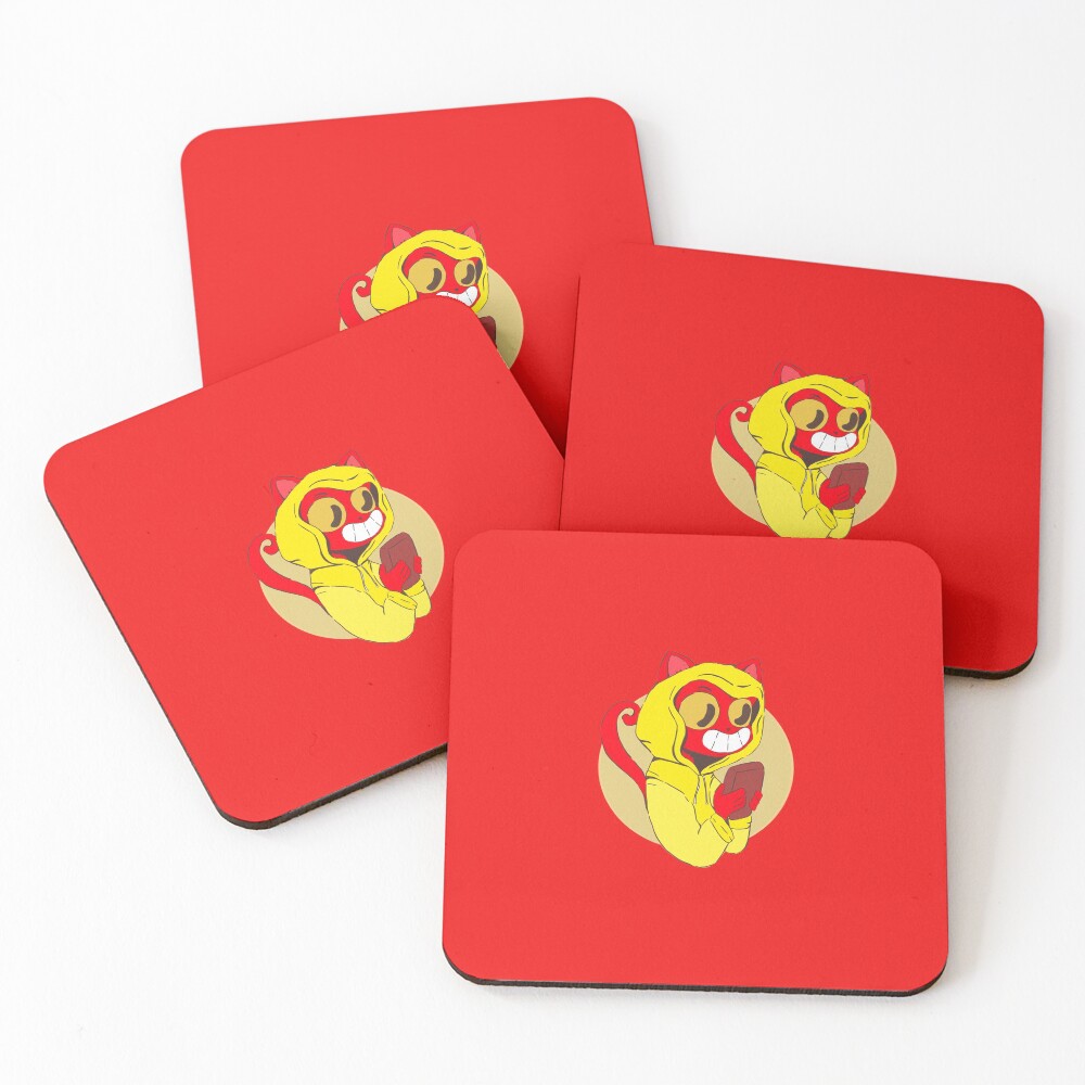 Item preview, Coasters (Set of 4) designed and sold by RedsStickerShop.