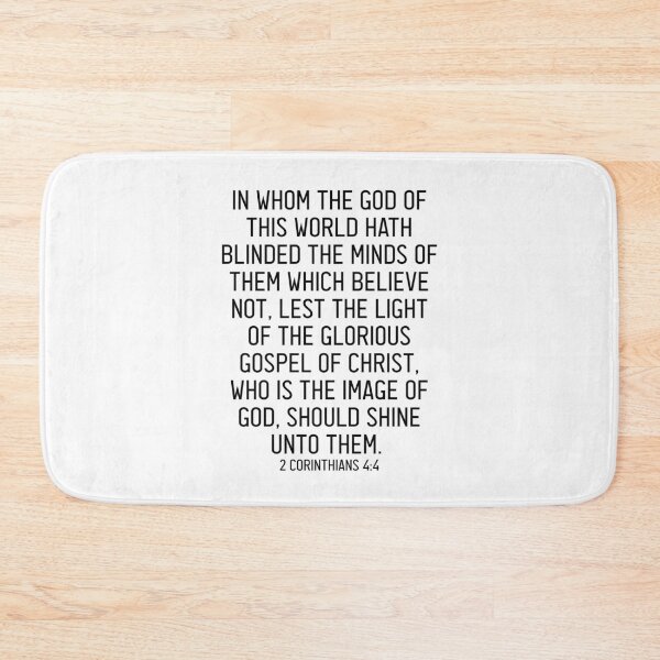 Item preview, 2 Corinthians 4:4 KJV designed and sold by Logosdesignshop.