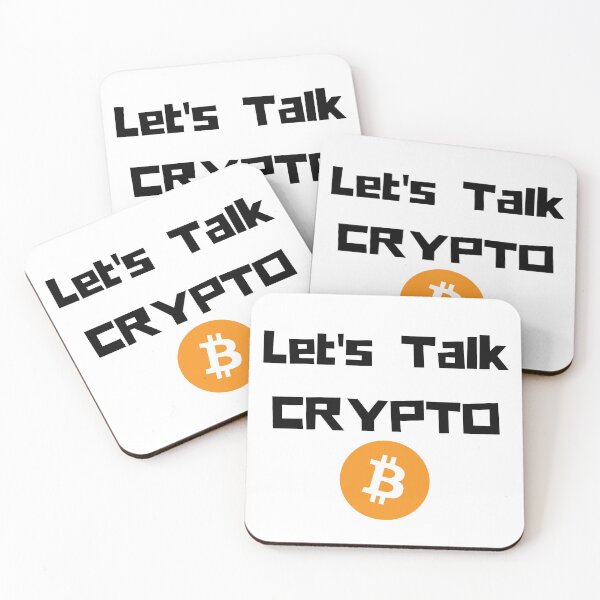 Item preview, Let's Talk Crypto designed and sold by PureGeometry.
