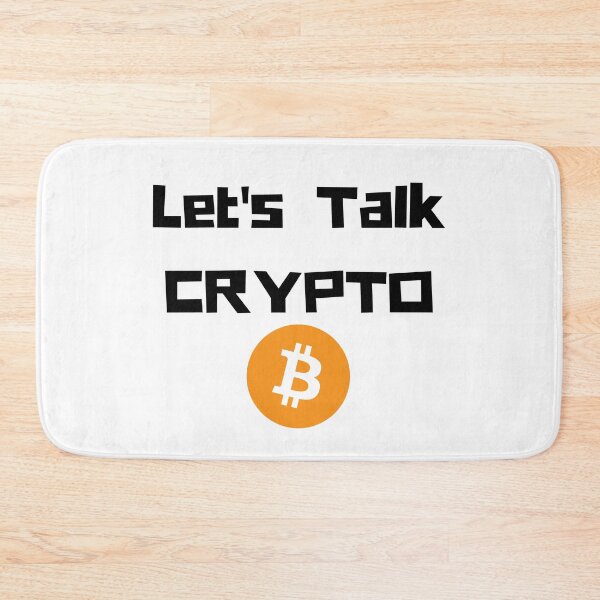 Item preview, Let's Talk Crypto designed and sold by PureGeometry.